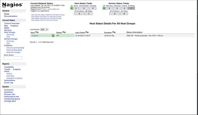 Nagios 4 Hosts